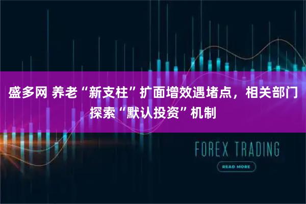盛多网 养老“新支柱”扩面增效遇堵点，相关部门探索“默认投资”机制